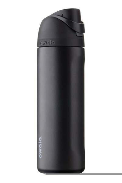 owala زجاجة ماء معزولة من الفولاذ المقاوم للصدأ مع شفاطة، سعة 32 أونصة (0.94 ...