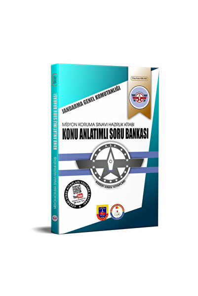 Askeri Sınav Kitapları Jandarma Misyon Koruma Sınavına Hazırlık Kitabı Konu A...