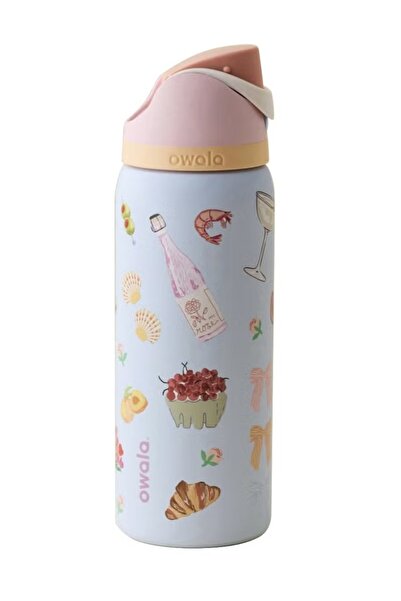 owala Insulated Stainless Steel Water Bottle with Straw, 32oz (0.94L) BPA-Fre...