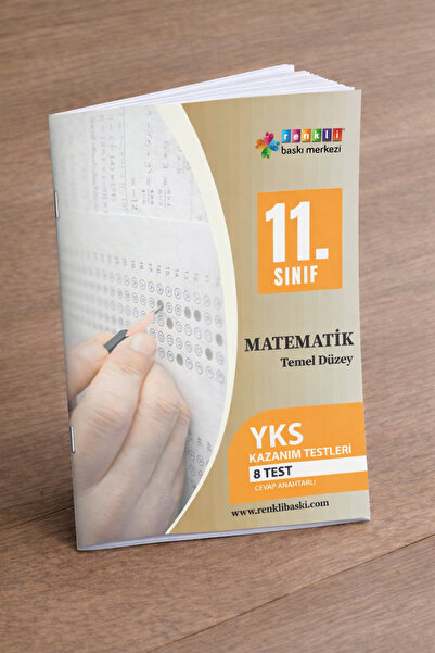 Yetsis Yayınları YKS 11. Sınıf Matematik (Temel Düzey) Kazanım Testleri