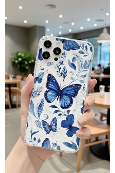 Caselya iPhone 11 Compatible Patterned Transparent Phone Case Daily Protectio...