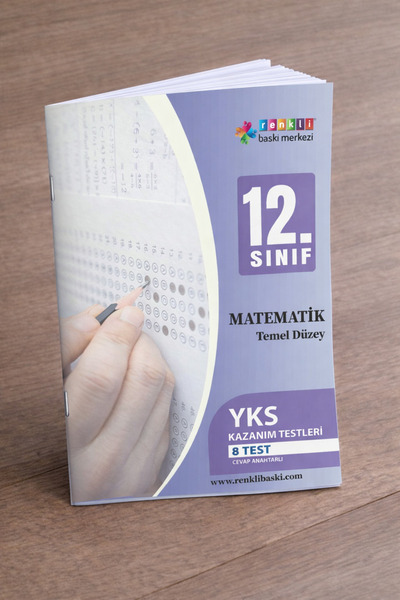 Yetsis Yayınları YKS 12. Sınıf Matematik (Temel Düzey) Kazanım Testleri
