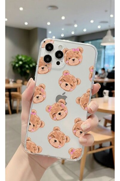 Caselya iPhone 11 Compatible Patterned Transparent Phone Case Daily Protectio...