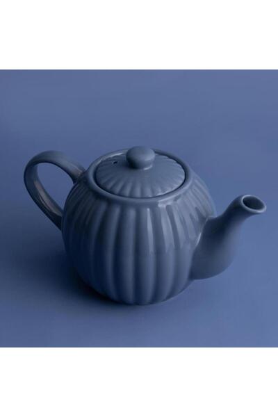 Price Kensington إبريق شاي برايس آند كينسينغتون لوكس منقوش 1100 مل أزرق