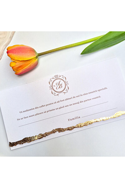 Creative Kappa Wedding Money Envelope with Torn Edge and Gilded
