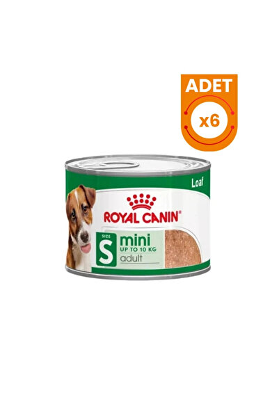 Royal Canin Loaf Mousse Küçük Irk Ezme Yetişkin Konserve Köpek Maması 6 Adet ...