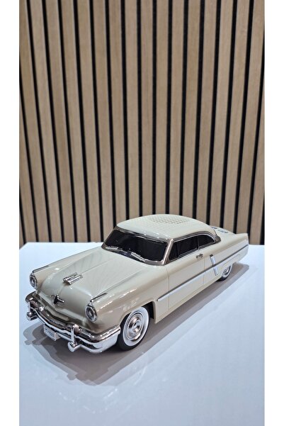 evertoon RT-1940 Bej (Beige) Arabalı Bluetooth Fm-Usb-Tf-Aux Şarjlı Nostaljik...