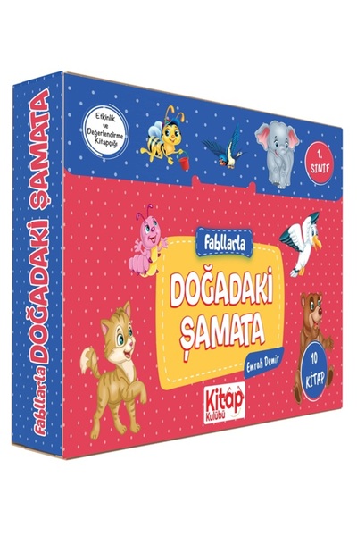 Kitap Kulübü Yayınları Kitap Kulübü 1. Sınıf Doğadaki Şamata Hikaye Seti Değe...