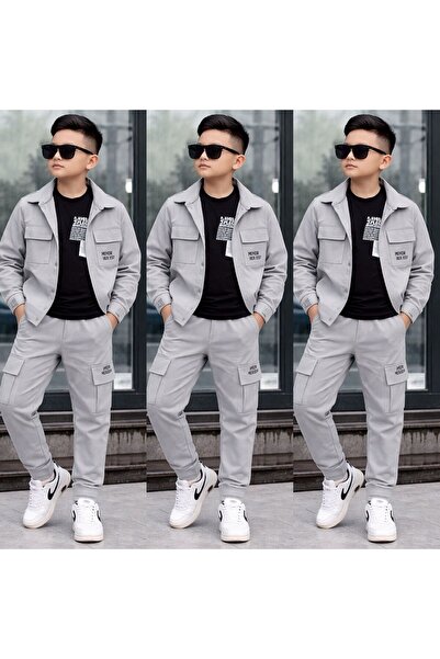 KOKOŞ BEBEK Set modern din 3 piese pentru băieți - Vârsta 8/12 ani - 31620