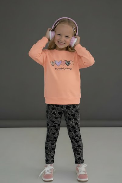 BABY SPORT Baby Girl Set Cotton Printed Long Sleeve 6-18 Months