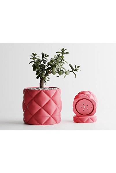 Sani Decorative pot Sani, Atlanta, small 91 x 91 x 85 mm, Pink