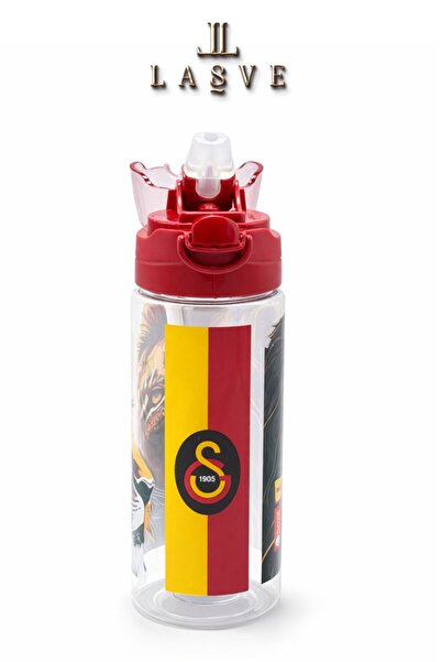 Galatasaray New Season 500ml Special Design Stylish Water Bottle with Straw a...