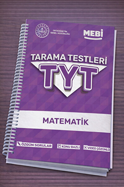 Yetsis Yayınları TYT Matematik Tarama Testleri