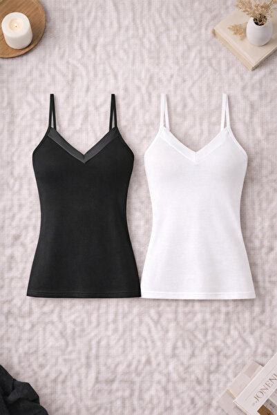 ROZELT Γυναικείο Σετ Αθλητικών Μπλουζών 2 τεμαχίων από Βαμβάκι Modal και Lycr...