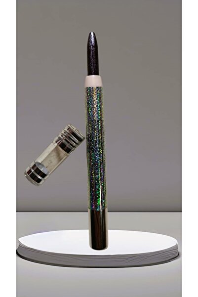 madam shushu Jumbo Simli Koyu Lila Göz Kalemi Asansörlü