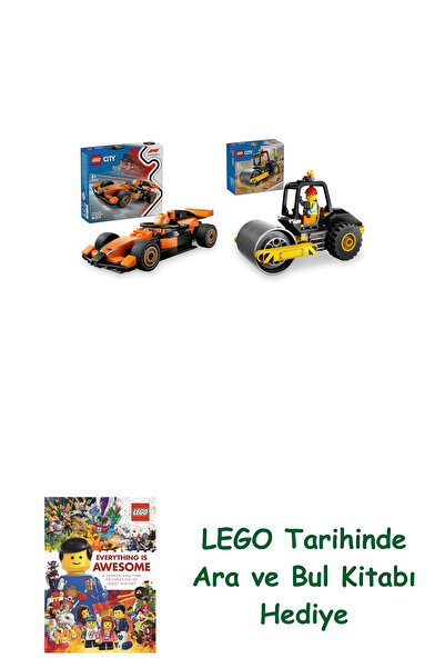 Bloomsbury Lego City set 94 (60442 + 60401) + Lego knjiga za igru "Pronađi i ...