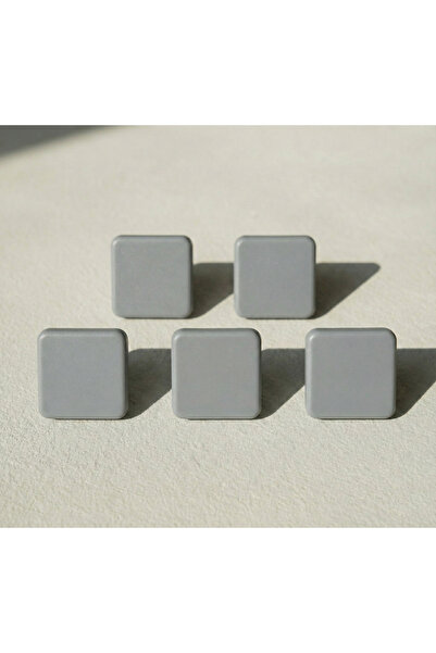 Baylin3D Cabinet Handle 5 Pieces Plastic (Handle Comes with Screw) 3 X 3 cm