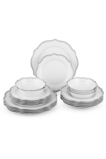 ABAREEK Luxury 24-piece porcelain dinner set