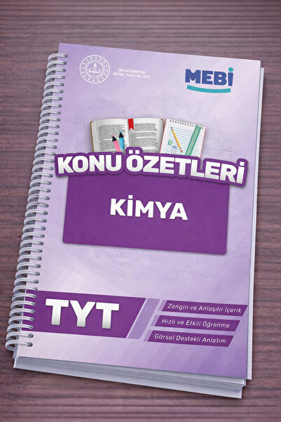 Yetsis Yayınları TYT Kimya Konu Özeti