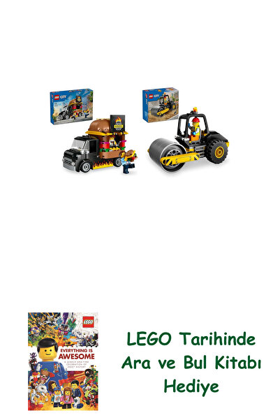 Bloomsbury Set Lego City 84 (60404 + 60401) + Carte Lego Căuta și Găsește Cad...