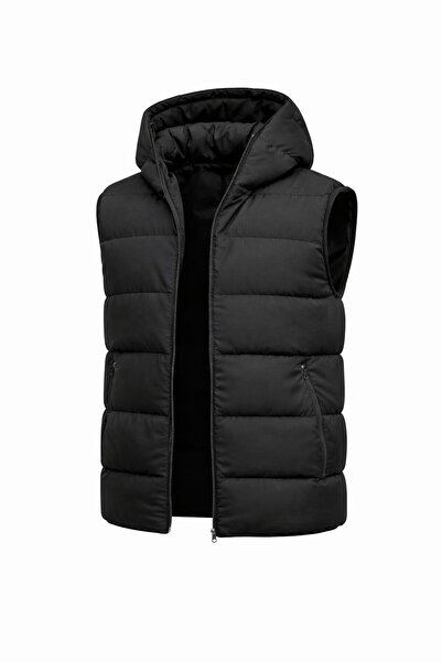 Last fashion Waterproof Men's Hooded Puffer Vest