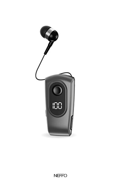 NEFFO Makaralı Kulaklık Bluetooth 5.4 | 18 Saat Konuşma | Dijital Ekran | Tit...