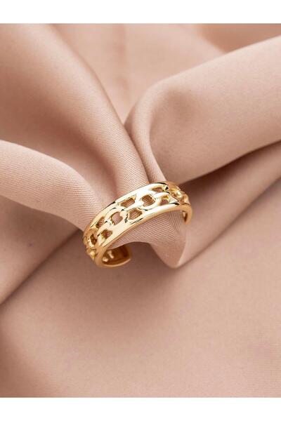 Zuum Accessories Zincir Tasarım Özel Seri 14K , Gold , Sarı Renk Ayarlanabili...