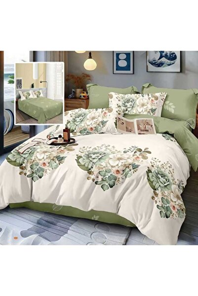 alisa 6-piece cotton bedding set with zipper