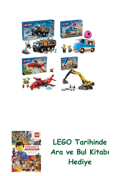 Bloomsbury City Set 438 (60471 + 60452 + 60413 + 60420)