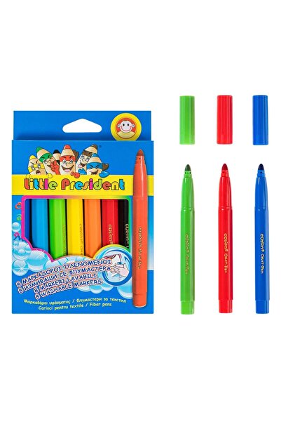 OEM Washable Marker Pens Set with Thick Tip - 8pcs
