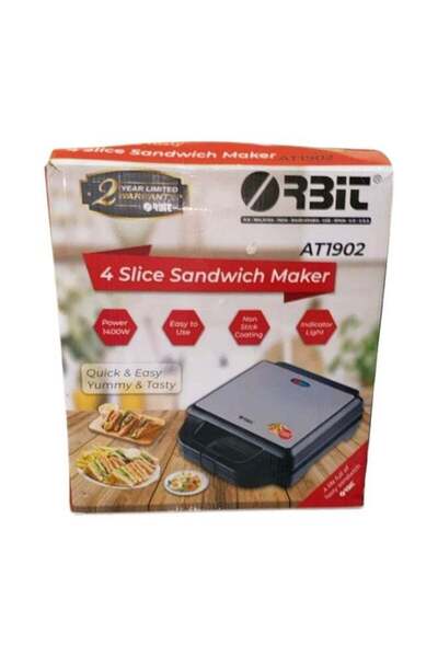 Orbit 4 Slice Sandwich Maker 1400W