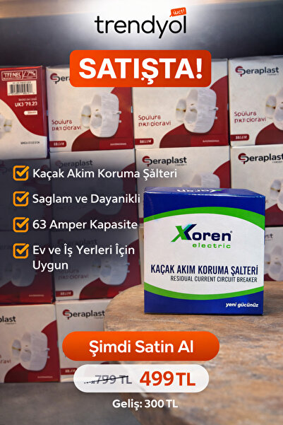 xoren 2x40A KACAK AKIM RÖLESİ