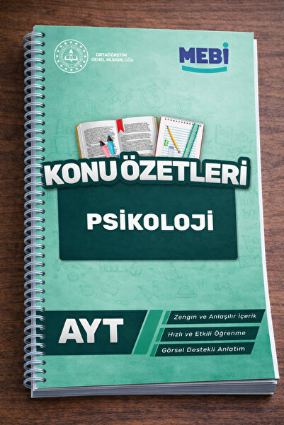 Yetsis Yayınları AYT Psikoloji Konu Özeti