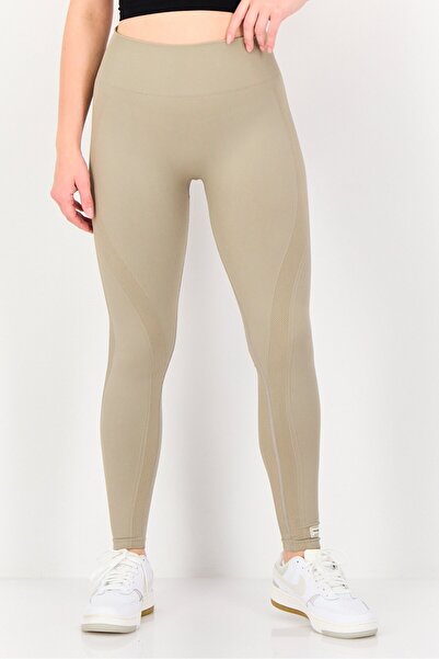 The Giving Movement Women Sportswear Fit Training Leggings, Taupe