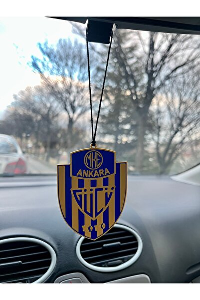 Serüven 3D Rearview Mirror Ornament – Special for Ankara Fans - Yellow & Navy...