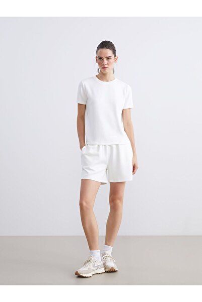 LC Waikiki Women's Sports Shorts with Elastic Waist