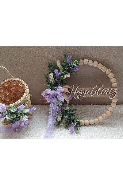 JollyShop Lavanta kapı süsü. Sepet