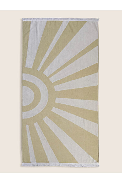 HilyMily Safirel %100 Pamuk Plaj Havlusu 70x150 cm