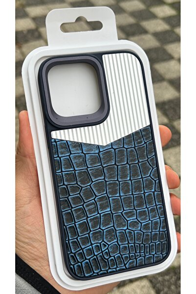 EDELFU متوافق مع iPhone 14 و13 - غطاء بنمط جلد الثعبان مع جوانب فاخرة من السي...