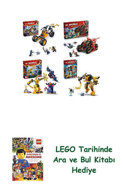 Bloomsbury مجموعة نينجاجو 293 (71811 + 71844 + 71804 + 71839)