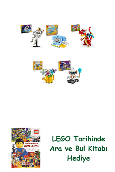 Bloomsbury مجموعة كرياتور 320 (31152 + 31174 + 31145 + 31149 + 31164) + كتاب ...