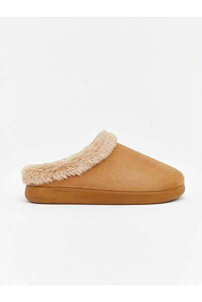 LC Waikiki Suede Look Women's House Slippers