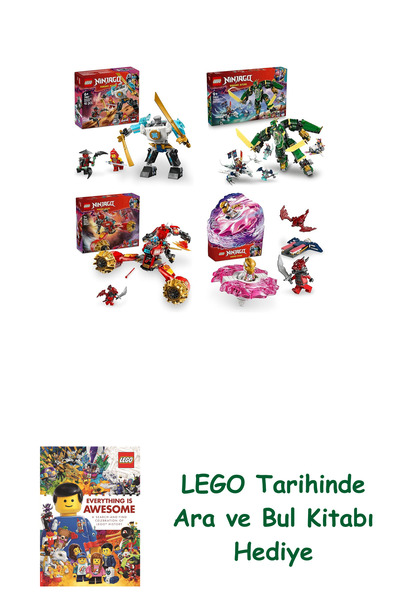 Bloomsbury مجموعة نينجاجو 254 (71827 + 71845 + 71830 + 71824)