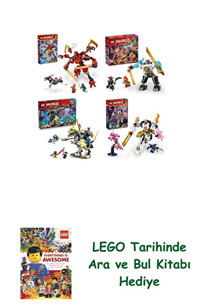 Bloomsbury مجموعة نينجاجو 255 (71812 + 71827 + 71843 + 71807)