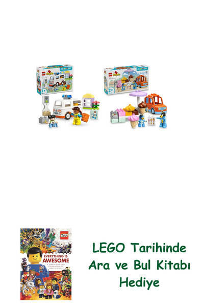 Bloomsbury Duplo Set 121 (10447 + 10458) + Search and Find Book Gift