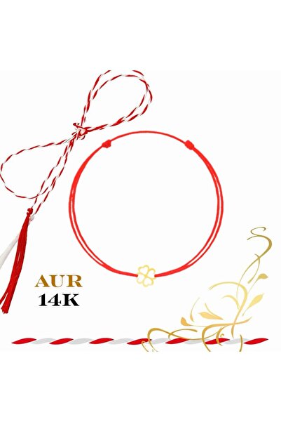 OEM 14K gold bracelet Martisor – Clover