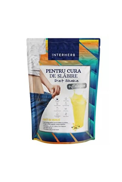 Interherb Instant collagen powder with vanilla flavor Diet Shake
