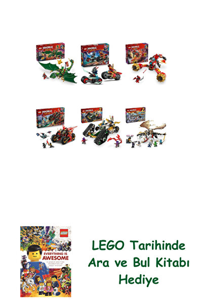 Bloomsbury مجموعة نينجاغو 434 (71829 + 71838 + 71830 + 71844 + 71820 + 71809)