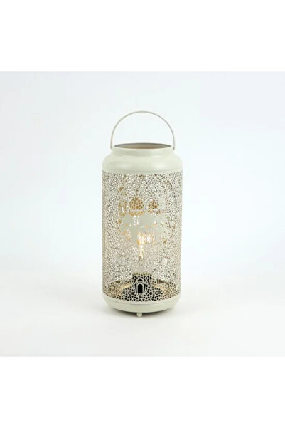 Generic حامل شموع معدني لرمضان، ارتفاع 21 سم