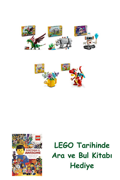 Bloomsbury مجموعة كرياتور 345 (31161 + 31171 + 31164 + 31149 + 31145) + كتاب ...